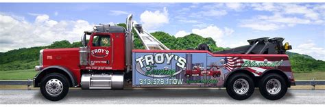 Troy's towing - If your car or truck has been in an accident or is simply broken down, call Troy’s Towing anytime day or night! Take advantage of our safe and convenient 24-hour service, and we will also bill your insurance company directly. We can be …